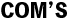 COM’S